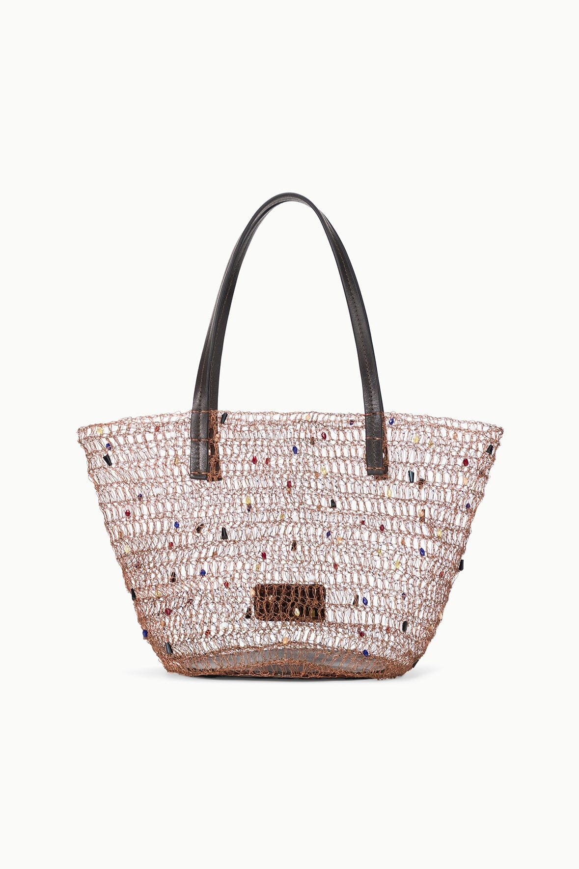 Jewel Bucket Bag | Multi Color Beads