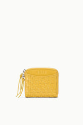 Mae Hand - Woven Wallet | Goldenrod
