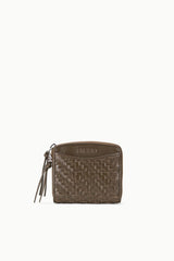 Mae Hand - Woven Wallet | Truffle