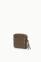 Mae Hand - Woven Wallet | Truffle