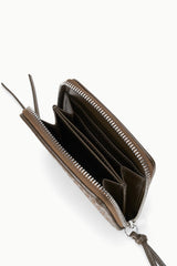 Mae Hand - Woven Wallet | Truffle