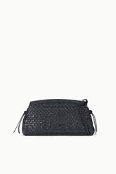 Maude Convertible Clutch | Black Woven