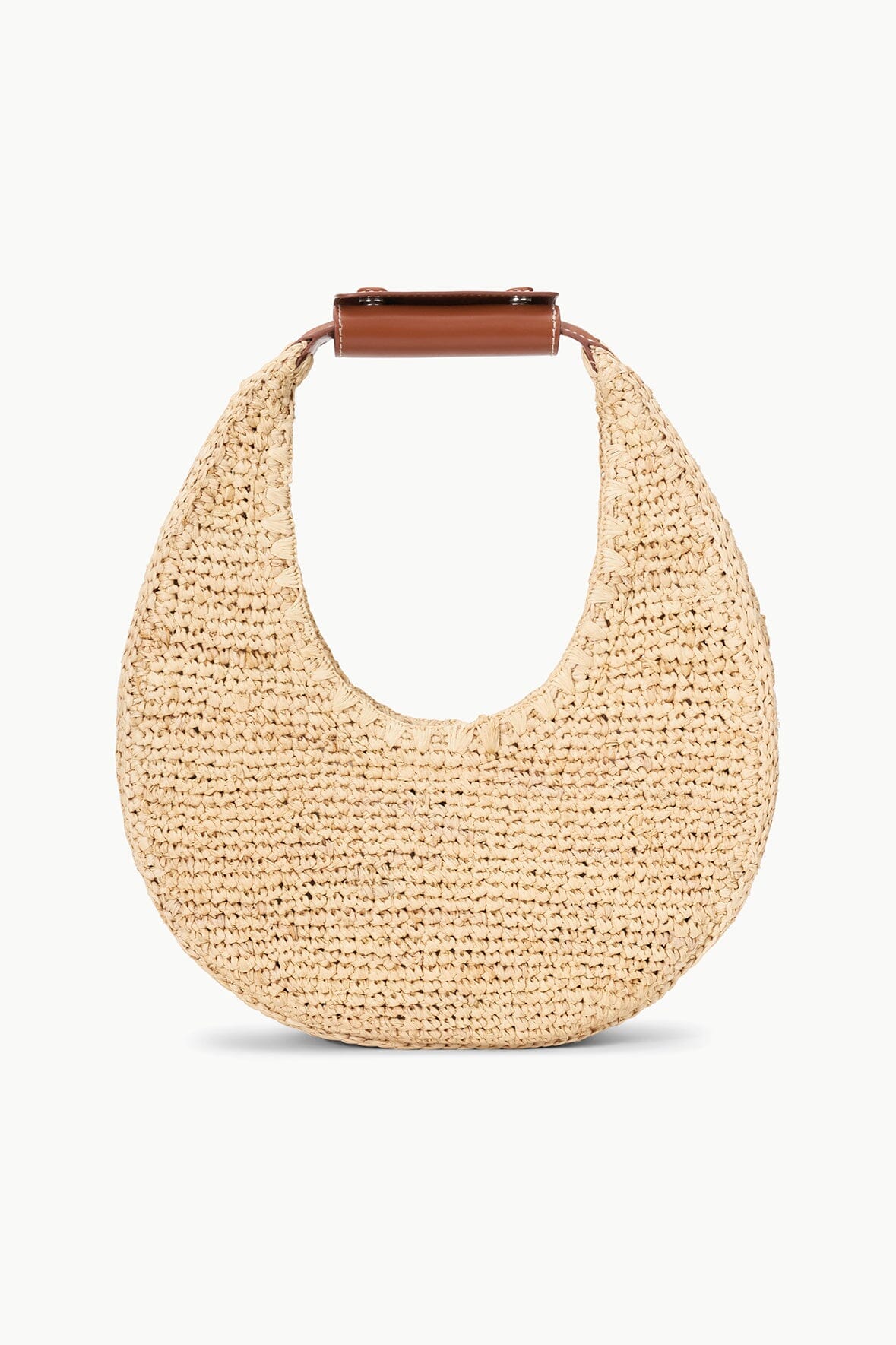 Moon Raffia Bag | Natural Raffia