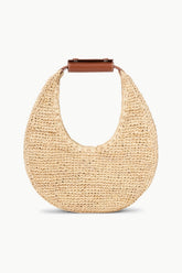 Moon Raffia Bag | Natural Raffia