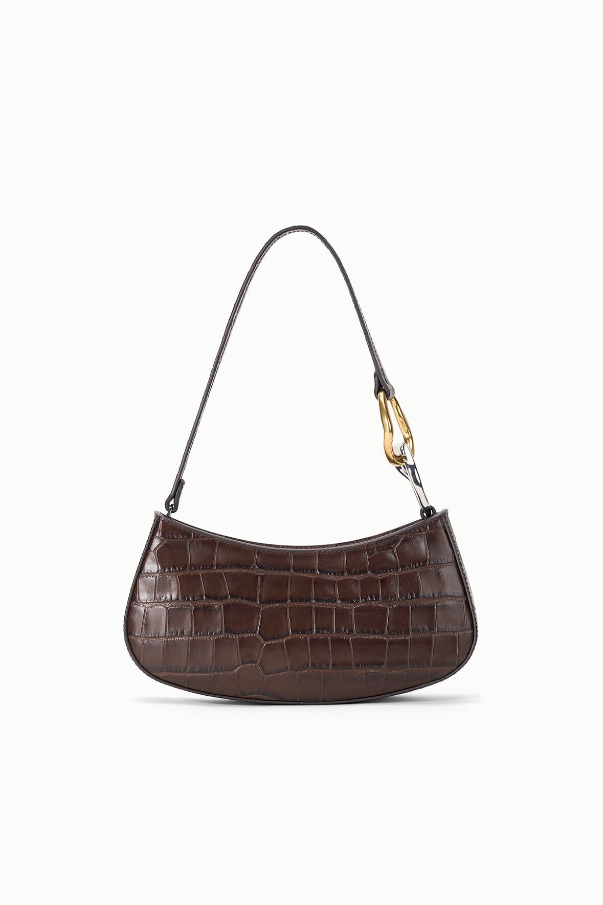 Ollie Bag | Espresso Croco