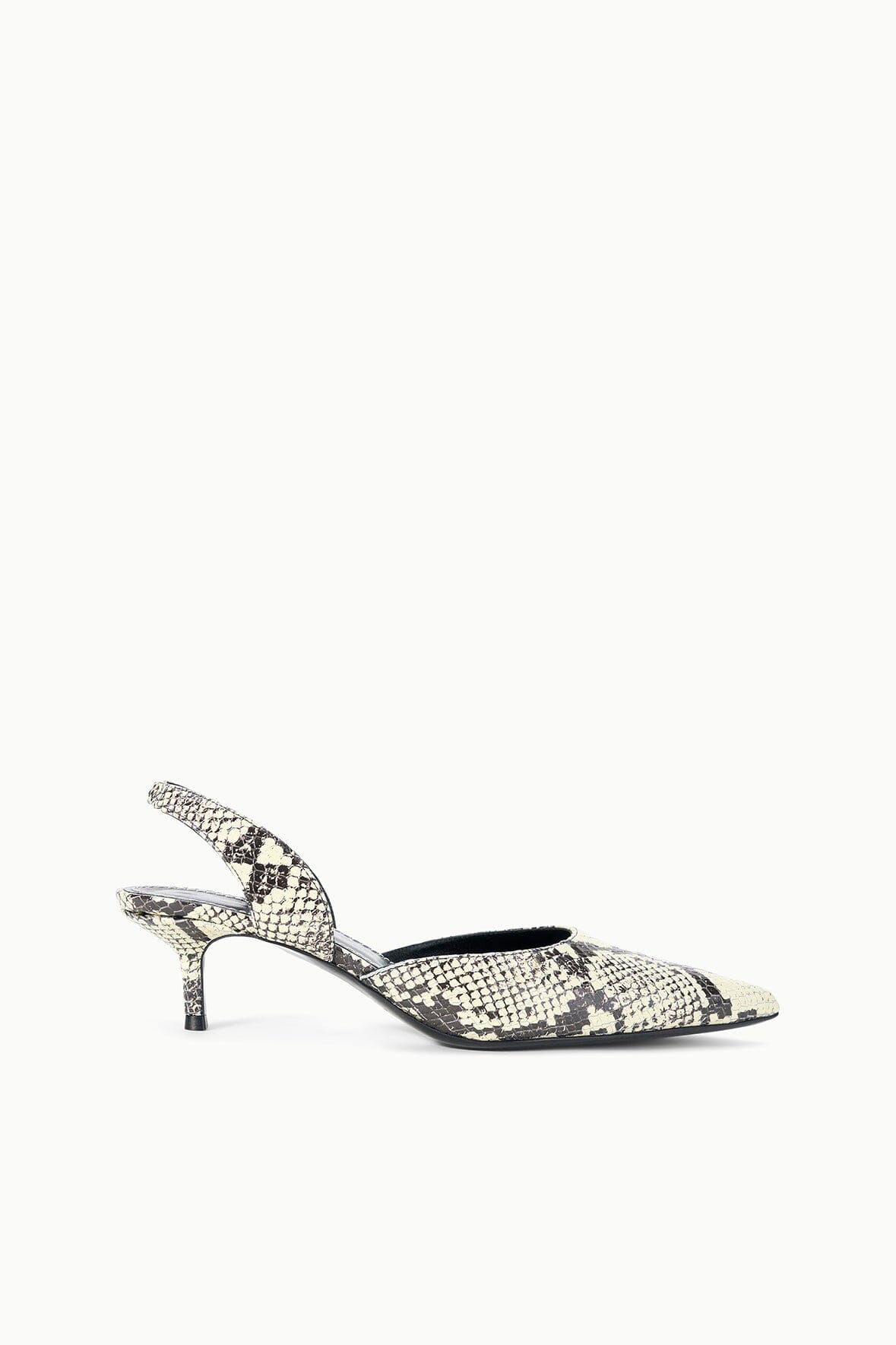 Sebastian Slingback Sandal | White Snake