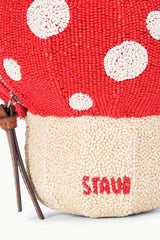 Shroom Beaded Bag | Mushroom