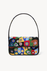 Tommy Beaded Bag | Black Millefiori