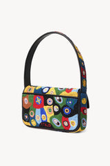 Tommy Beaded Bag | Black Millefiori
