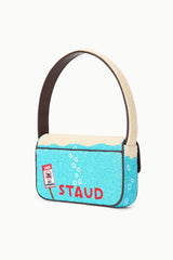 Tommy Beaded Bag | Great White