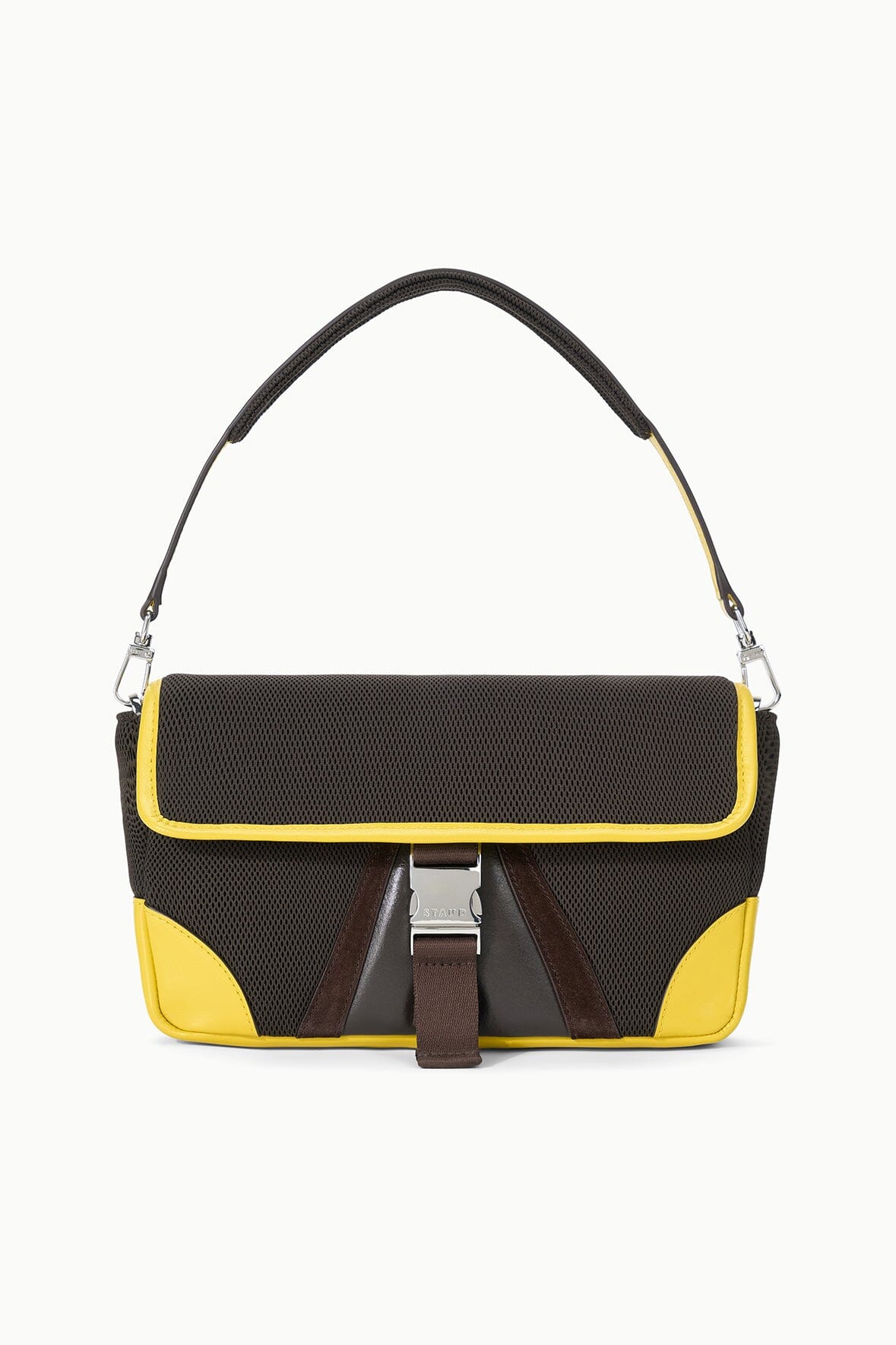 Tony Shoulder Bag | Espresso Lemon