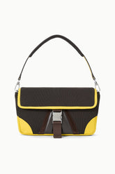 Tony Shoulder Bag | Espresso Lemon