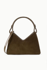 Valerie Shoulder Bag | Truffle Suede