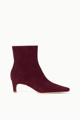 Wally Ankle Boot | Syrah Suede