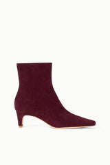 Wally Ankle Boot | Syrah Suede