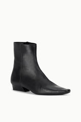 Wally Flat Ankle Boot | Black
