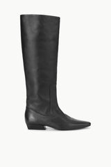 Wally Flat Boot | Black