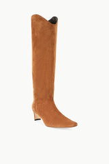 Western Wally Boot | Tan Suede