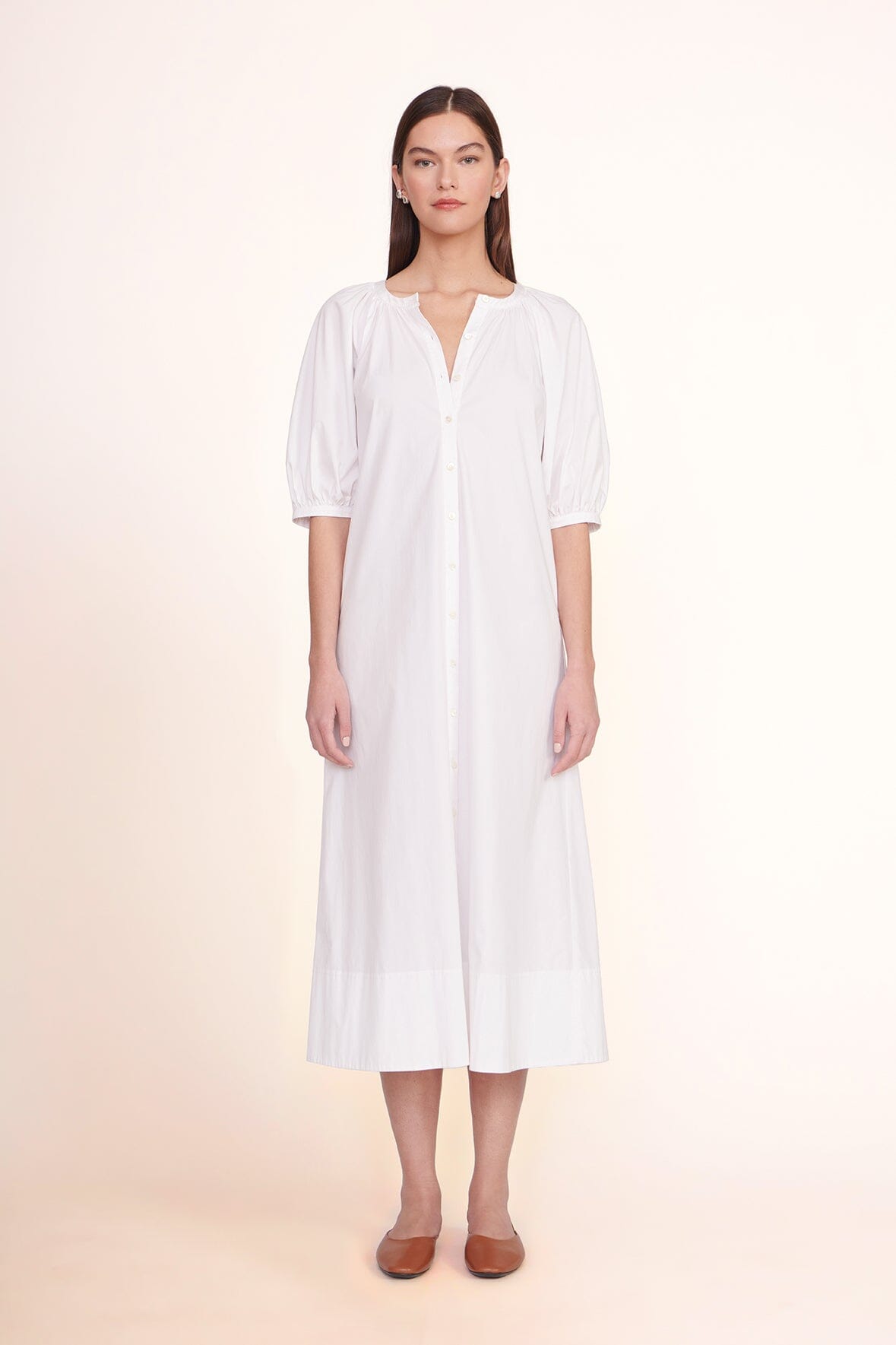 Vincent Dress | White