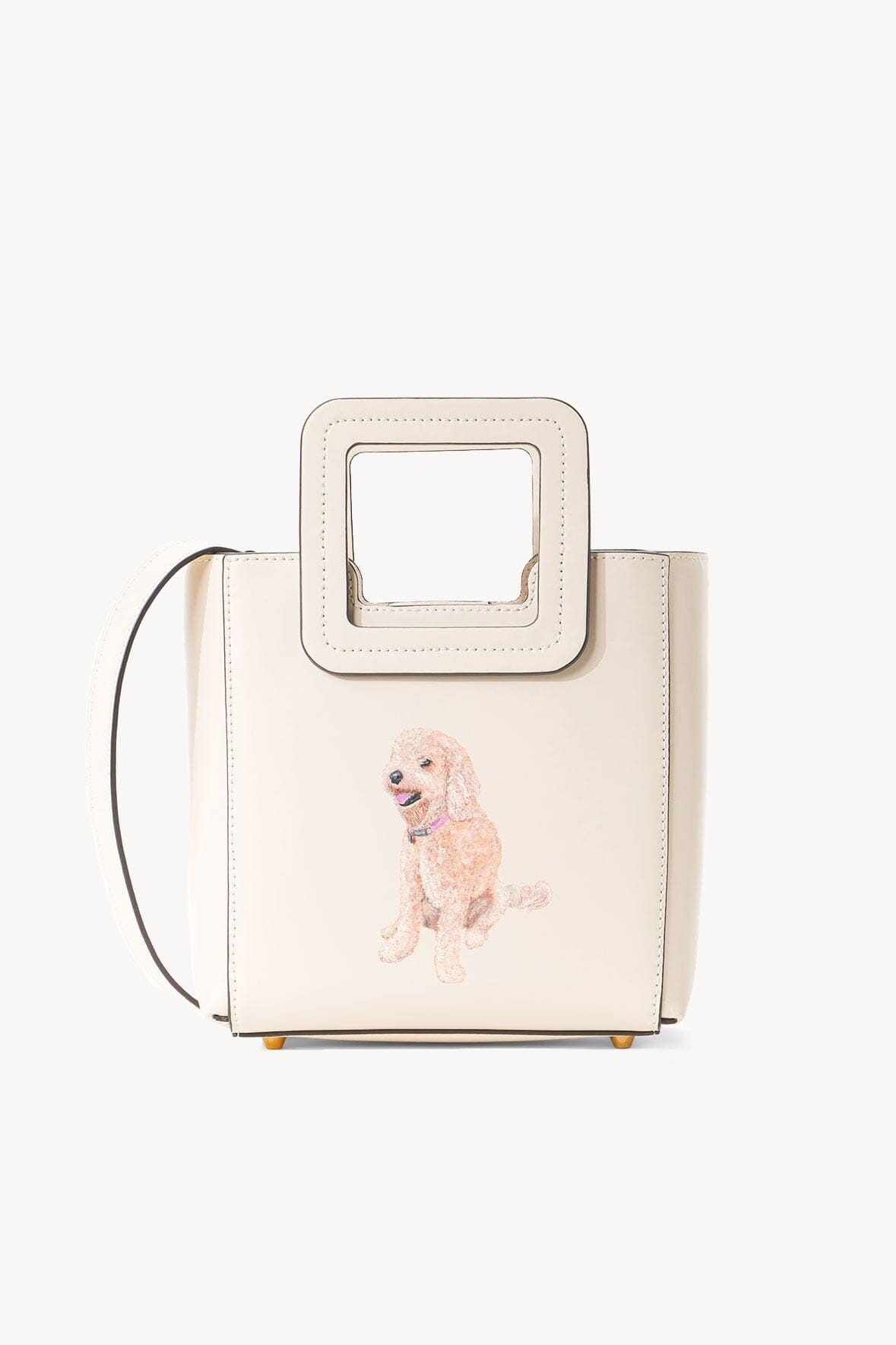 Custom Mini Shirley Leather Bag | Cream