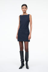 Skyla Dress | Navy