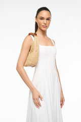 Moon Raffia Bag | Natural Raffia