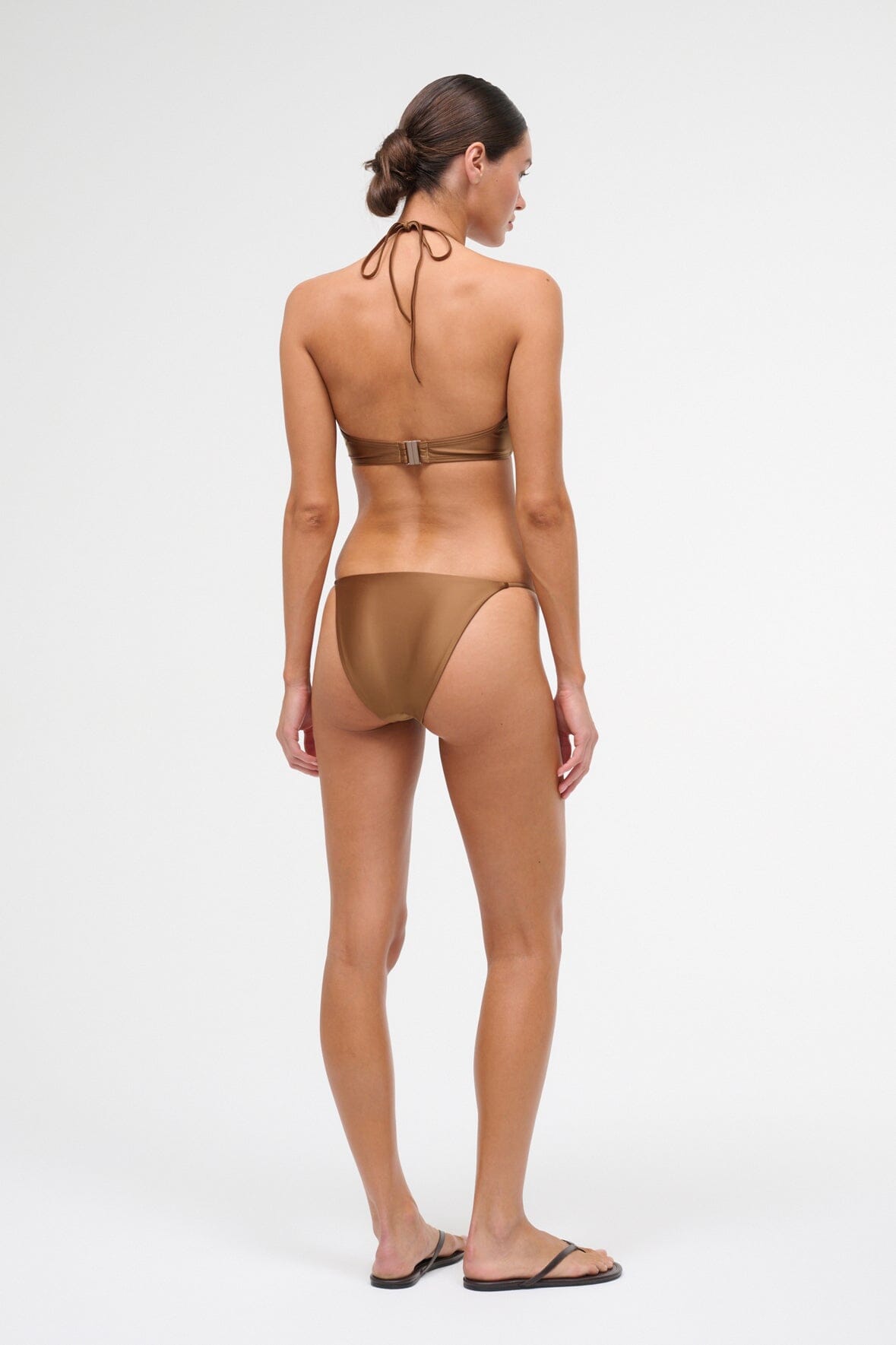 Sisley String Bikini Bottom | Bronze