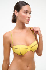 Jo Balconette Bikini Top | Sunshine