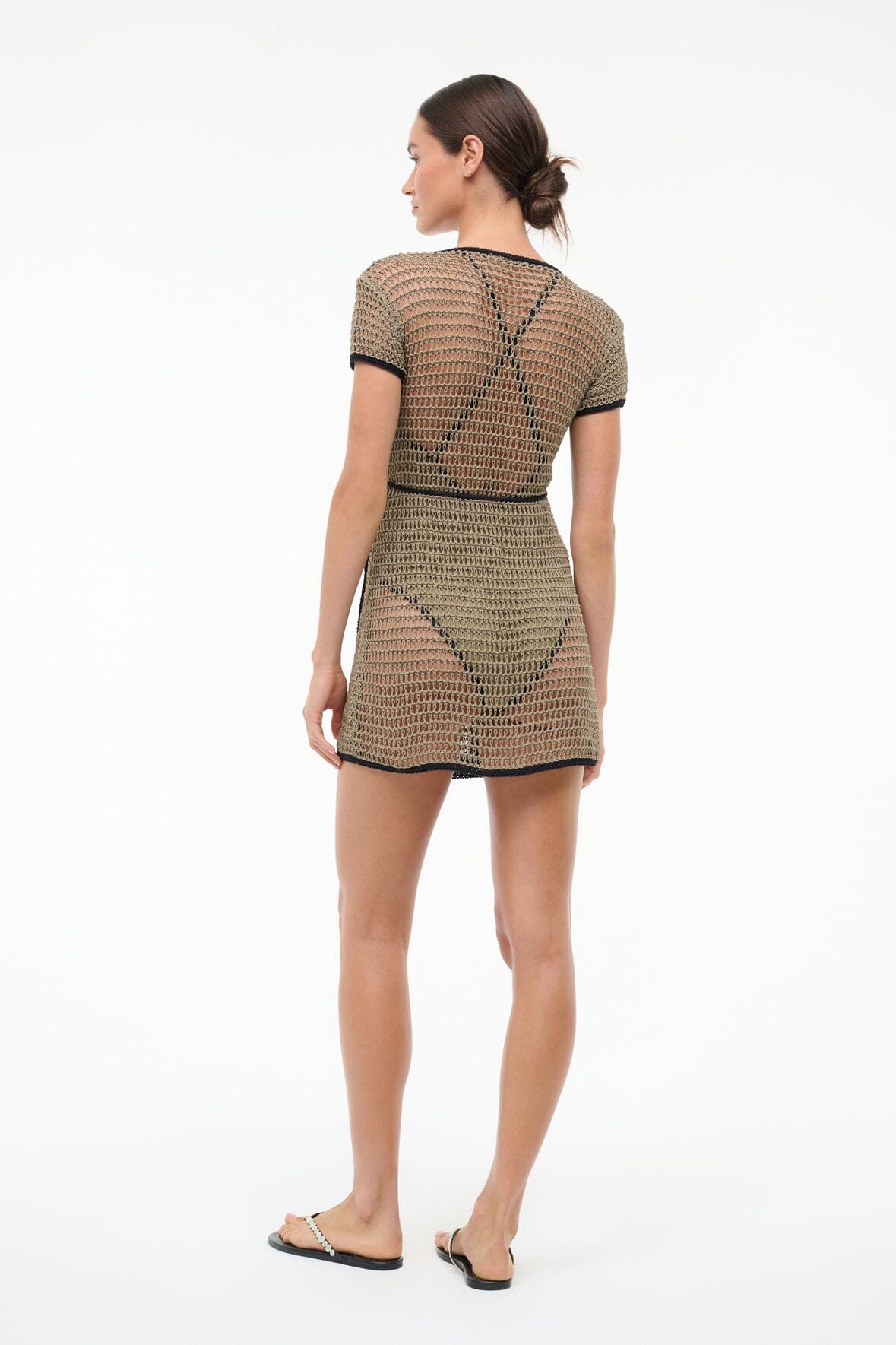 Spritz Coverup Dress | Thyme Black