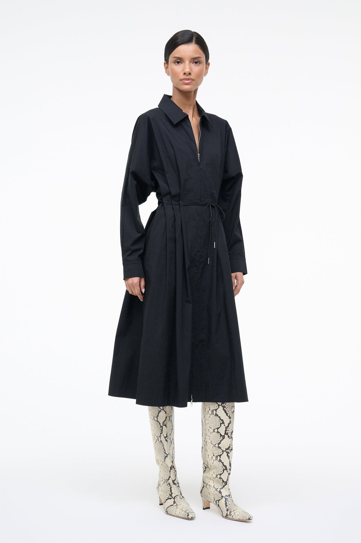 Chi Midi Dress | Black