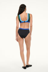 Dolce One - Piece | Black Colorblock