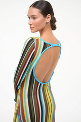 Lorena Dress | Skate Stripe