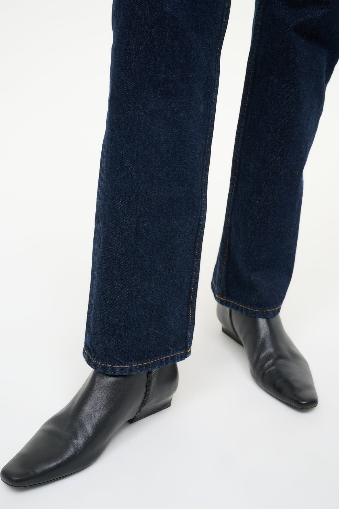 Wally Flat Ankle Boot | Black
