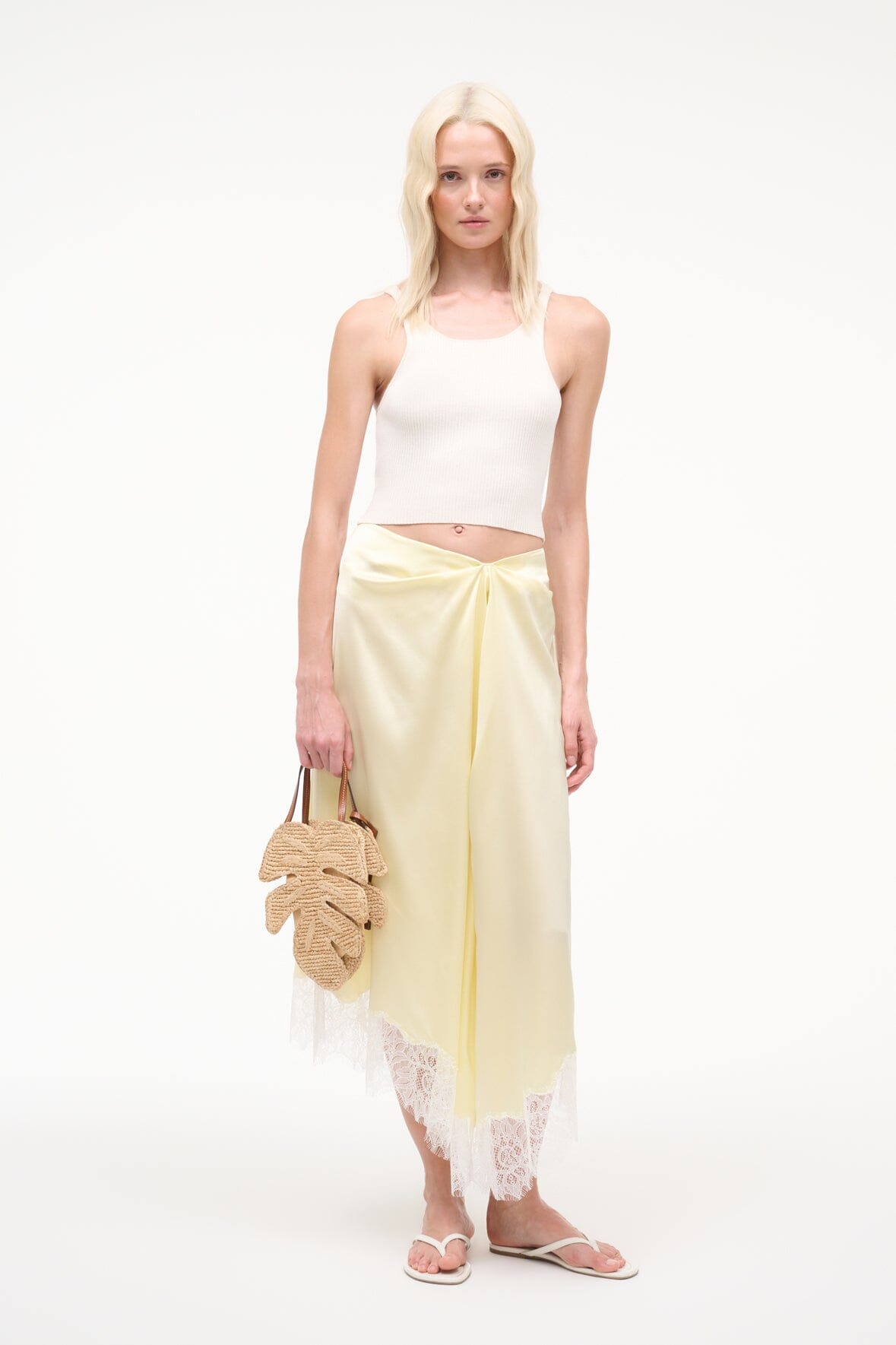 Palm Raffia Bag | Natural Tan