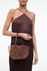 Jewel Bucket Bag | Multi Color Beads