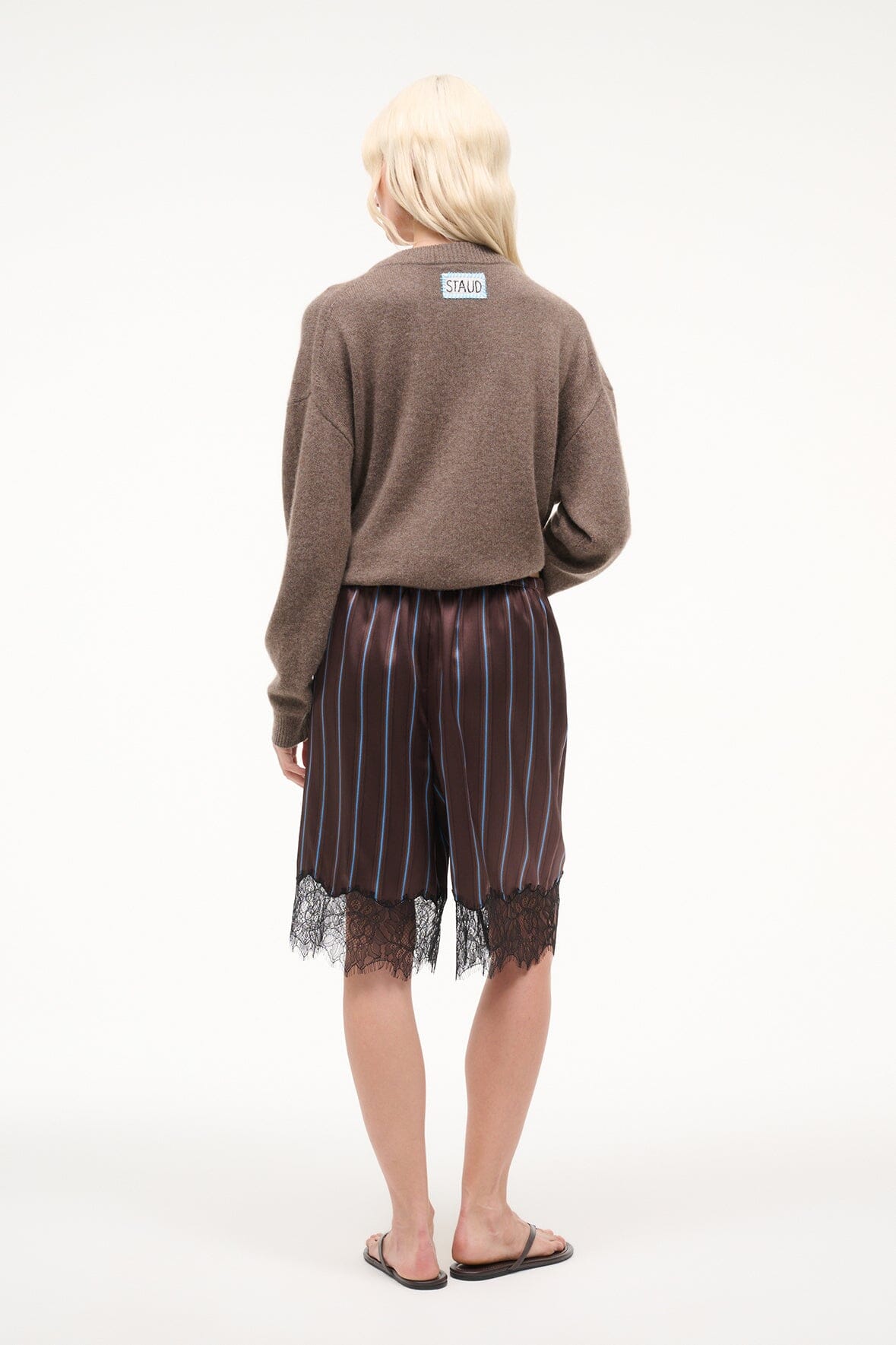 Verano Silk Short | Redondo Stripe