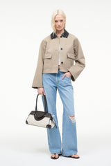Jonah Cropped Jacket | Riverstone