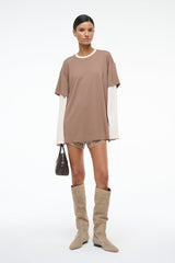 Wally Flat Boot | Dune Suede