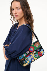 Tommy Beaded Bag | Black Millefiori