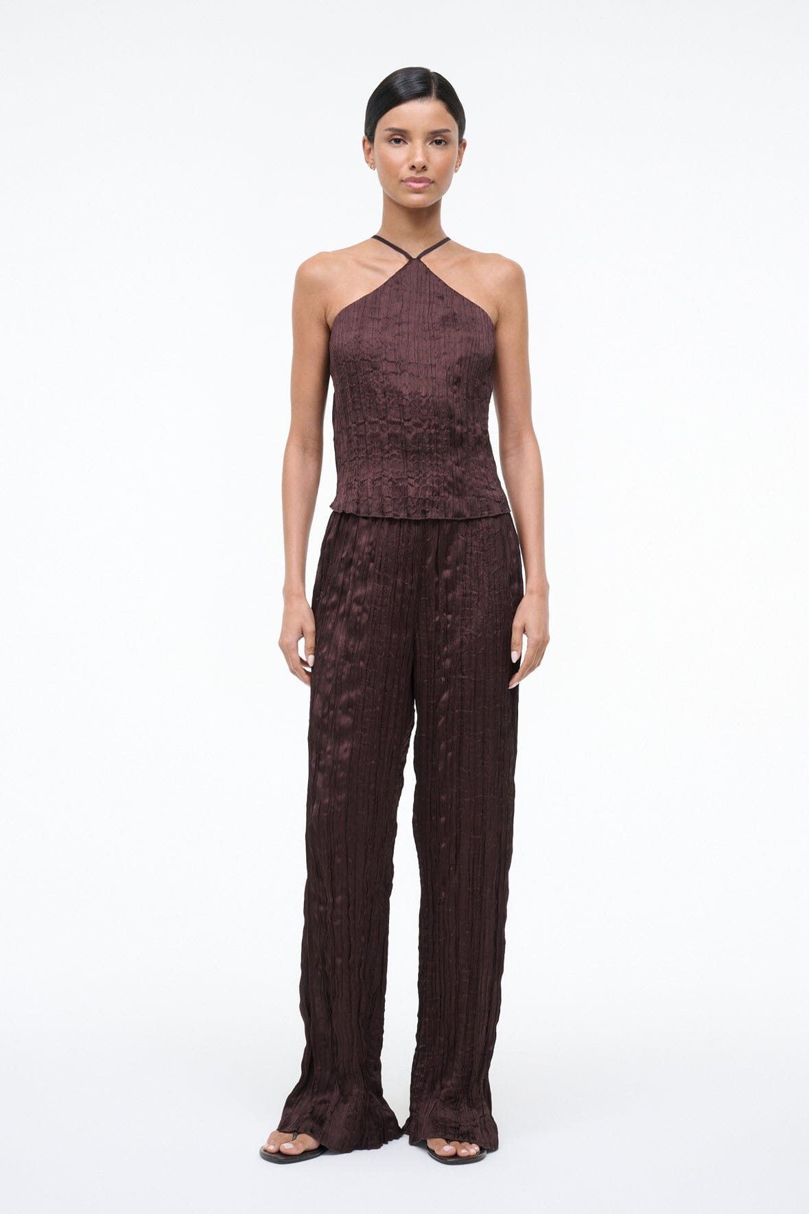 Nami Pant | Earth Plisse