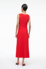 Elyse Dress | Red Rose