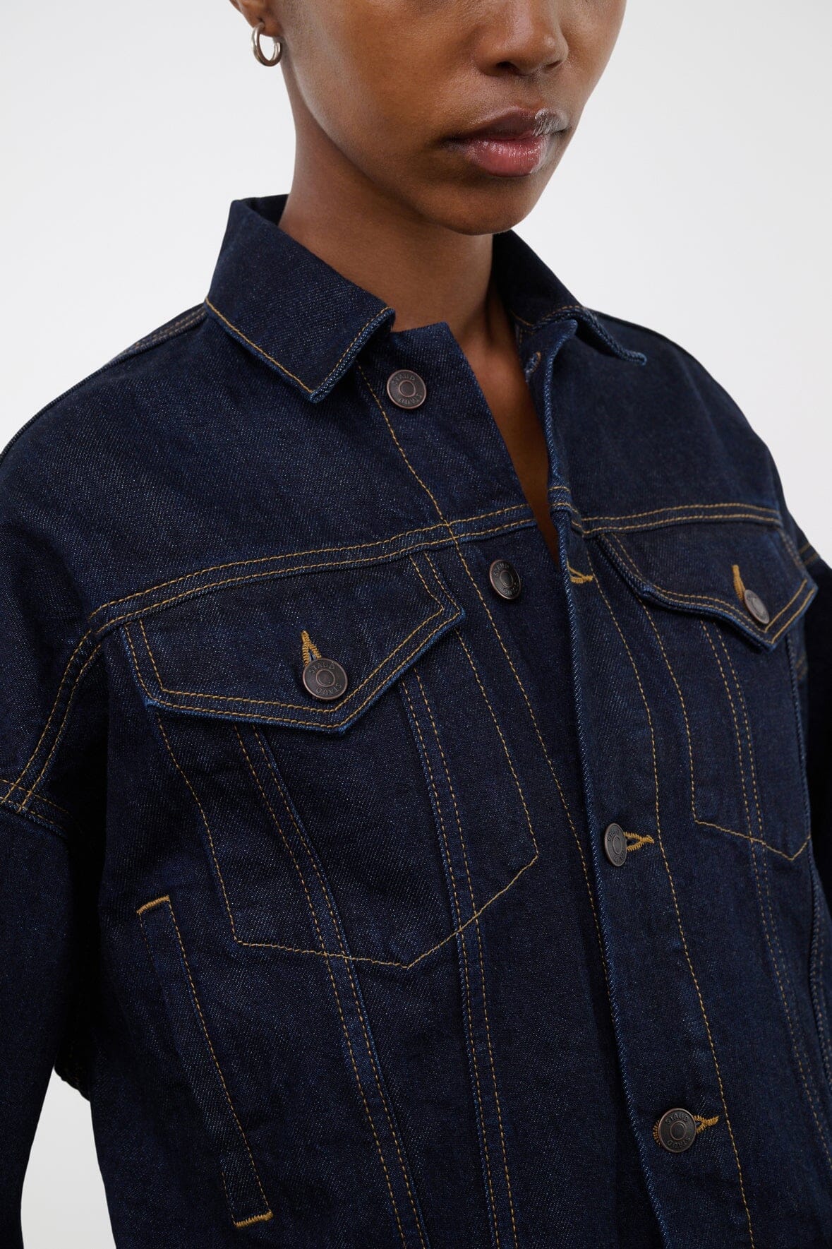 Glen Denim Jacket | Indigo