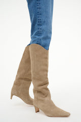 Western Wally Boot | Dune Suede