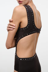 Dolce One - Piece | Espresso Studs