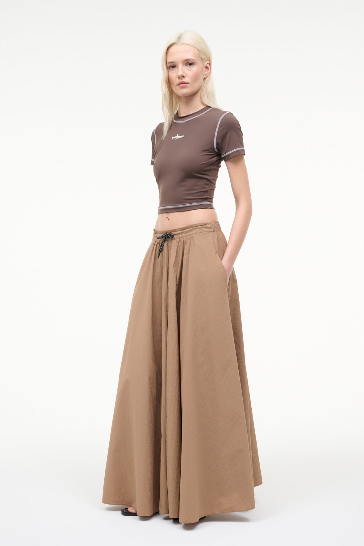 Eden Maxi Skirt | Desert