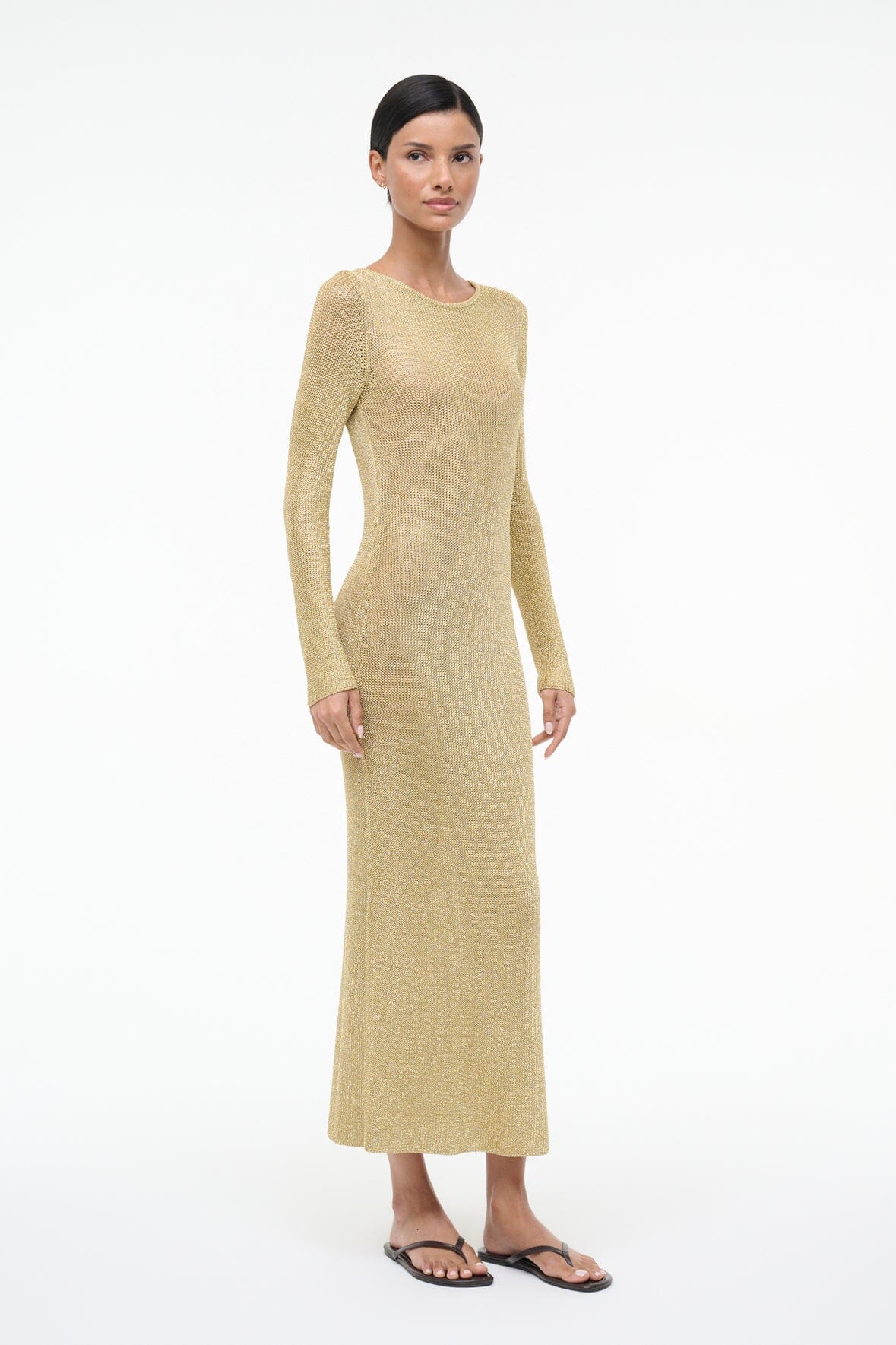 Nikitta Dress | Gold