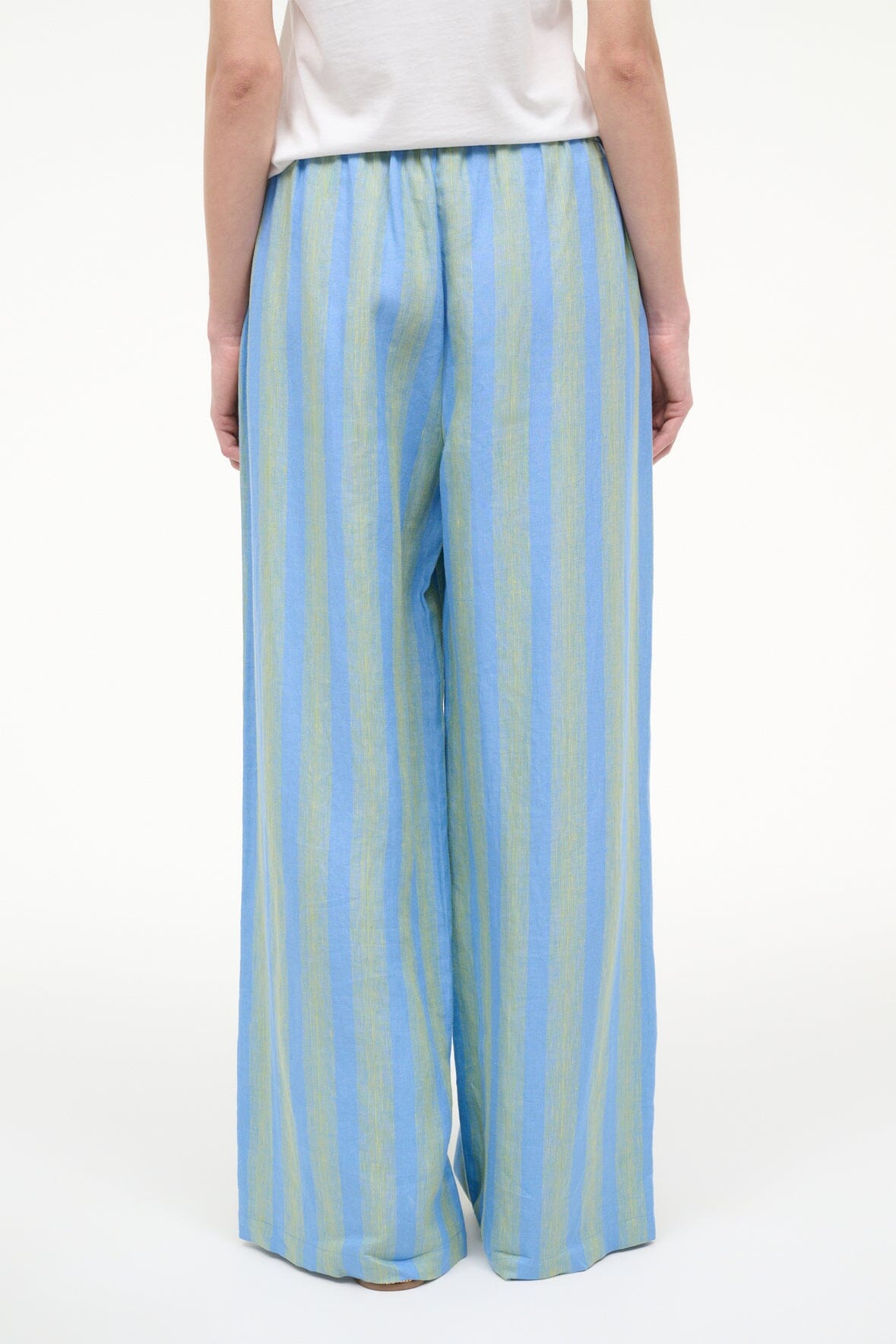 Mateo Linen Pant | Seaport Stripe