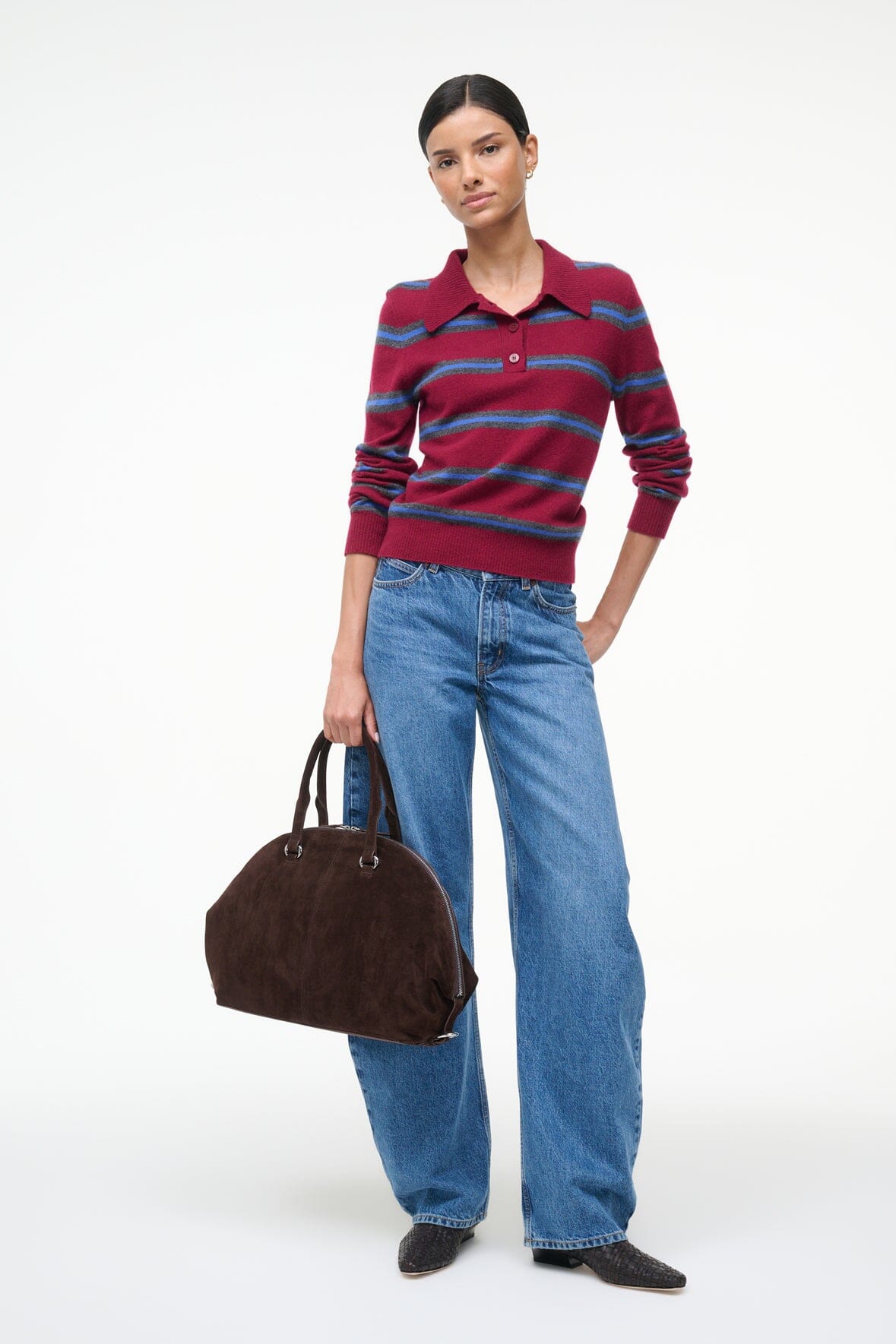 Hester Satchel | Espresso Suede