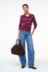 Hester Satchel | Espresso Suede