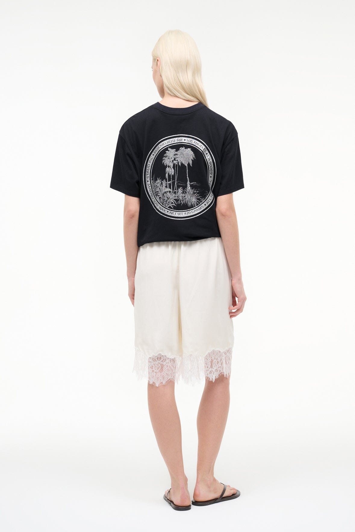 Verano Silk Short | White